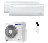 Samsung Condizionatore Windfree Avant S2 dual split 12000+18000 BTU inverter wifi unità esterna 8 kW