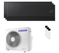 Samsung Condizionatore WindFree Première trial split 9000+9000+12000 BTU inverter wifi unità esterna 5.2 kW Essential White