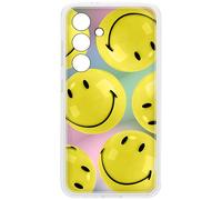 SAMSUNG - Cover Flipsuit Per Samsung S24 Plus Personalizzabile Smile Gialli, Giallo