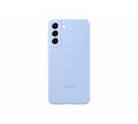 Samsung Cover in Silicone morbida per Galaxy S22+ 5G, Azzurro artico