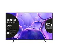 Samsung Crystal UHD 4K Smart TV 75'' UE75U8090FUXZT, Crystal 4K Processor, HDR, Smart Experience, OTS Lite & Adaptive Sound, Metal Stream Design, 2025