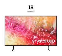 Samsung Crystal UHD TV 4K 55 pollici DU7190 2024 Nero