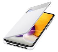 Custodia Smart View per Samsung Galaxy A72, bianca