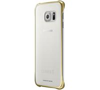Samsung Custodia Clear Cover per Galaxy S6, Oro