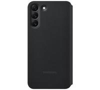Samsung Smart Clear View Cover Custodia con finestra di visione per Galaxy S22+ 5G, Nero