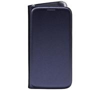 Samsung Custodia Flip Wallet in finta pelle per Galaxy S6, Nero