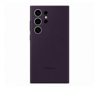 Samsung Silicone Case cover morbida colorata per Galaxy S24 Ultra, Dark Violet