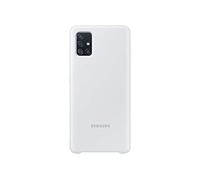 SAMSUNG Custodia in silicone morbido Galaxy A51 originale - bianco