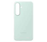 SAMSUNG Custodia in silicone per Galaxy S25, custodia protettiva, varietà di colori, presa liscia, design resistente, vestibilità aderente, versione USA, EF-PS931CBEGUS, menta