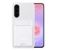 Samsung Custodia per carte di credito EF-OA376 per Galaxy A37 5G, custodia per smartphone, custodia per cellulare, scomparto per carte di credito, carte di credito, biglietti da visita, grigio chiaro