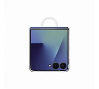 Samsung Clear Case with Ring Custodia pieghevole trasparente con anello per Galaxy Z Flip7 Ring Case