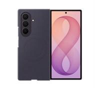 Samsung Silicone Magnet Case cover magnetica colorata in silicone con tecnologia Magnetic Power Profile per Galaxy Z Fold8 Ultra, 2 pellicole schermo anteriore incluse, Techno Violet