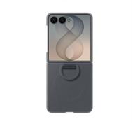 Samsung Galaxy Z Flip8 Silicone Ring Magnet Case, Graphite