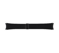 Samsung D-Buckle Hybrid Eco-Leather Band (Normal, S/M) per Galaxy Watch4 | Watch5 | Watch6 | Watch FE | Watch7 Series, Black