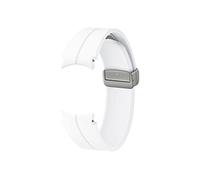 SAMSUNG D-Buckle Sport Band ET-SFR92 per Galaxy Watch4, Galaxy Watch4 Classic, Galaxy Watch5, Galaxy Watch5 Pro, bianco, M/L