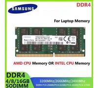 SAMSUNG DDR4 Memoria per laptop SODIMM RAM per CPU Intel o CPU AMD 4GB 8GB 16GB 3200 2666 2400 Ram Memoria per laptop ad alte prestazioni