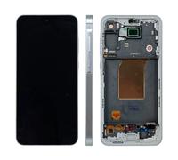 SAMSUNG DISPLAY A55 A556 5G LIGHT BLUE 120HZ ORIGINALE SERVICE PACK FRAME