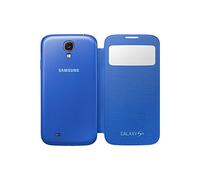 Samsung EF-CI950BCEGWW S View Cover, Copertura per Samsung Galaxy S4, Azzurro (Light blue)