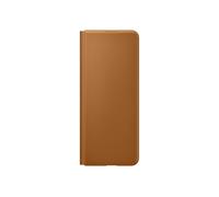 Custodia Leather Flip Cover Samsung EF-FF926LAEGWW per Galaxy Z Fold 3 2021 Camel