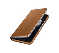 Custodia Leather Flip Cover Samsung EF-FF926LAEGWW per Galaxy Z Fold 3 2021 Camel