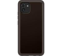 SAMSUNG EF-QA036TB - Custodia trasparente nera A03