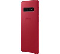 Samsung EF-VG973LREGWW Custodia in Pelle per S10, Rosso