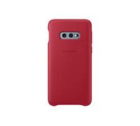 Samsung EF-VG973LREGWW Custodia in Pelle per S10, Rosso