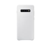 Samsung EF-VG975LWEGWW Custodia in Pelle per S10+, Bianco