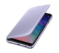 Samsung EF wa605 Portafoglio Cover per Galaxy A6 Plus Viola