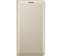 Samsung EF-WJ320PFEGWWSAMSUNG Custodia a Portafoglio per Samsung Galaxy J3, Oro