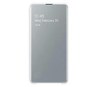 Samsung EF-ZG970CWEGWW Clear View Custodia per S10 E, Bianco
