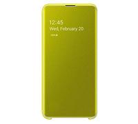 Samsung EF-ZG970CYEGWW Clear View Custodia per S10 E, Giallo