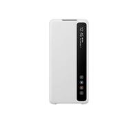 Samsung EF-ZG985CWEGEU Galaxy S20+, custodia ufficiale S-View Flip Cover, Bianca