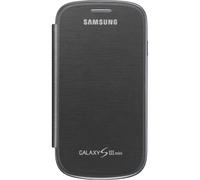 Samsung EFC-1M7FSEGSTD Flip Cover per Galaxy S3 Mini , Grigio Argentato