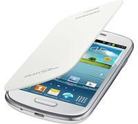Samsung EFC-1M7FWEGSTD Flip Cover per Galaxy S3 Mini, Bianco