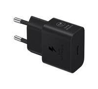 Samsung EP-T2510NBEGWW Caricabatterie per dispositivi mobili Universale Nero USB Ricarica rapida Interno (Type C Adaptor 25W Smartphone - Black Usb Fast Charging - Warranty: 12M)
