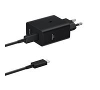 Samsung Caricabatteria Super Fast Charging (50W) con doppia porta USB-C e con cavo USB-C to USB-C