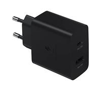 Samsung EP-TA220NBEGEU Caricabatterie per dispositivi mobili Cuffie, Auricolare, Computer portatile, Smartphone, Orologio intelligente, Tablet Nero AC Interno