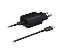 Samsung Ep-Ta800X Caricabatterie Super Fast Charging 25W Con Cavo e Porta Usb Type-C, Nero, 47.4 x 26.2 x 78.1 cm, 50 grammi