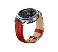 Samsung ET-YSA76MREGWW Cinturino in Cuoio per Smartwatch Gear S3, Rosso