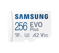 Samsung EVO Plus microSD Memory Card 256GB (2024), White