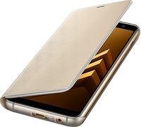 SAMSUNG FA530 Custodia per Galaxy A8, Notifiche Tramite Bordi Illuminati, Gold