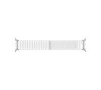 Samsung Fabric Band Cinturino in tessuto (S/M) per Galaxy Watch8 | Watch8 Classic, White