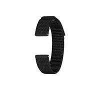 Samsung Fabric Band (Slim, S/M) Cinturino in materiale riflettente per Galaxy Watch4 | Watch5 | Watch6 | Watch FE | Watch7 Series, Black