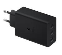 SAMSUNG FAST EP-T6530NBEGEU - ALIMENTATORE 65W TRIO 2xUSB-C + 1xUSB-A Black