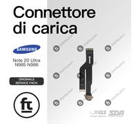 SAMSUNG FLAT CONNETTORE RICARICA NOTE 20 ULTRA N985/N986 ORIGINALE SERVICE FLEX