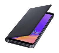 SAMSUNG Flip Portafoglio CUSTODIA per Samsung Galaxy A7 2018, Nero