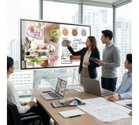 Samsung Flip Pro WMFX 55 Display Interattivo 4K Touch Display interattivo 55” 4K con tecnologia touch avanzata, progettato per collaborazione,