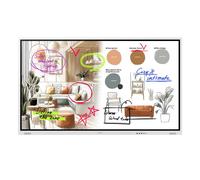 Samsung Flip WM85FX 85" - Display Interattivo 4K per Uffici e Scuola - Codice: LH85WMFWLGCXEN