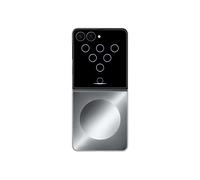 Samsung Flipsuit Case Cover trasparente con Card a tecnologia NFC per Galaxy Z Flip8, Silver